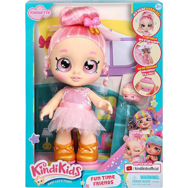 Kindi Kids Fun Time Friends Doll - Pirouetta