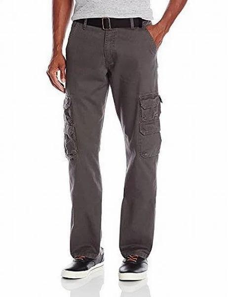 Wrangler Men's Authentics Premium Relaxed Straight Twill Cargo Pant