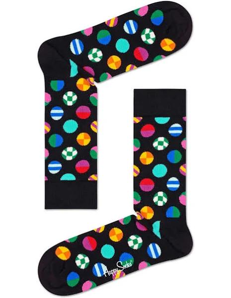 Happy Socks Stripe Socks Black Red Blue - 41-46