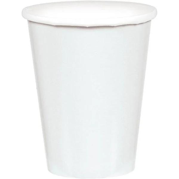 Paper Cups 20 Pack -White