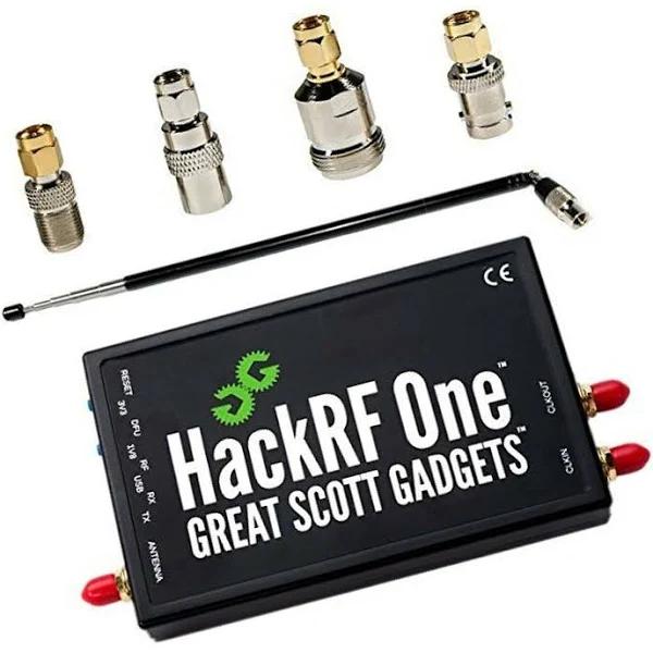 Nooelec HackRF One Software Defined Radio (SDR), ANT500 & SMA Antenna Adapter Bundle