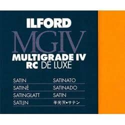 Ilford Multigrade IV RC Deluxe 25m Satin 8x10 100 Sheets MG4RC25M