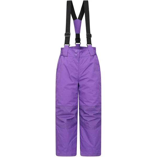 Mountain Warehouse Childrens/Kids Honey Ski Trousers Purple 3-4 Years