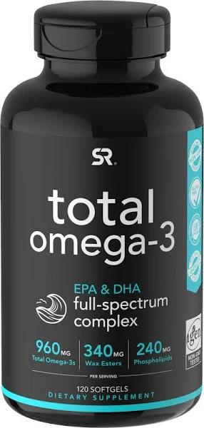 Sports Research Total Omega-3 120 Softgels