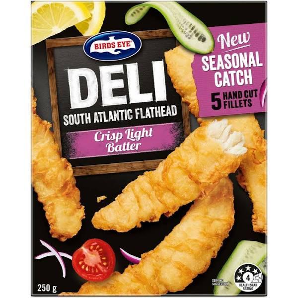 Birds Eye Deli Barramundi Crisp Light Batter 250g