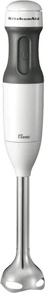 KitchenAid 5KHB1235AWH Classic Hand Blender - White