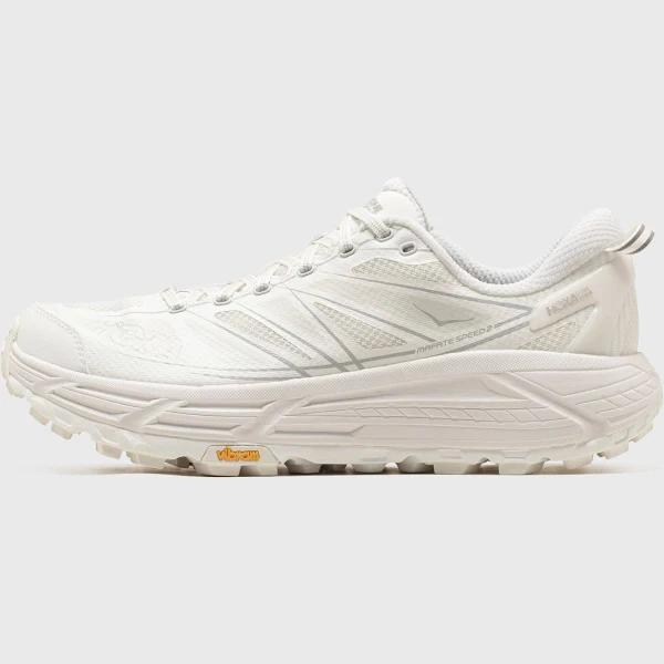 Hoka Mafate Speed 2 - White / Lunar Rock - US 8.5 - Unisex