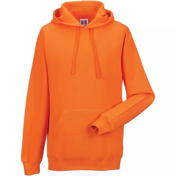 Russell Collection 575M Hoodie Orange - Size: M Colour: Orange, Size: