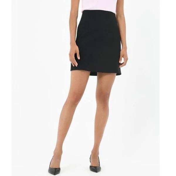 Forcast Women's Kiera A-Line Skirt - Black - 16