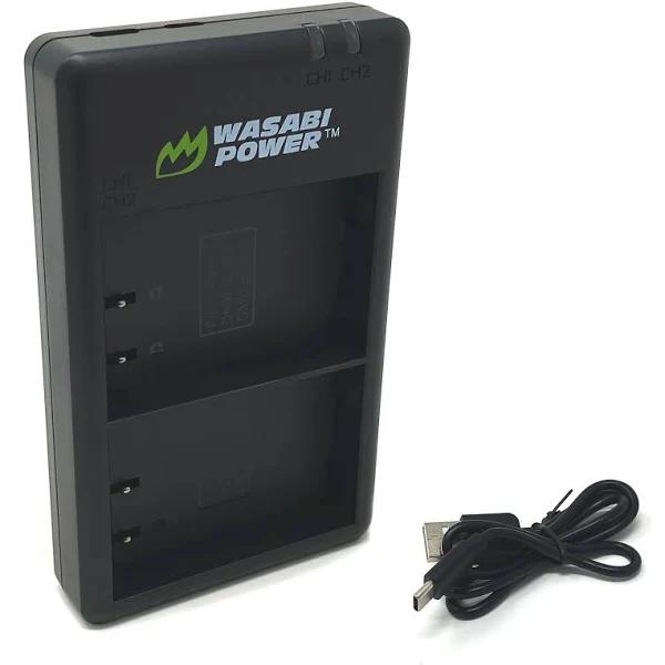 Wasabi Power BLK22 Dual Charger For Panasonic DMW-BLK22