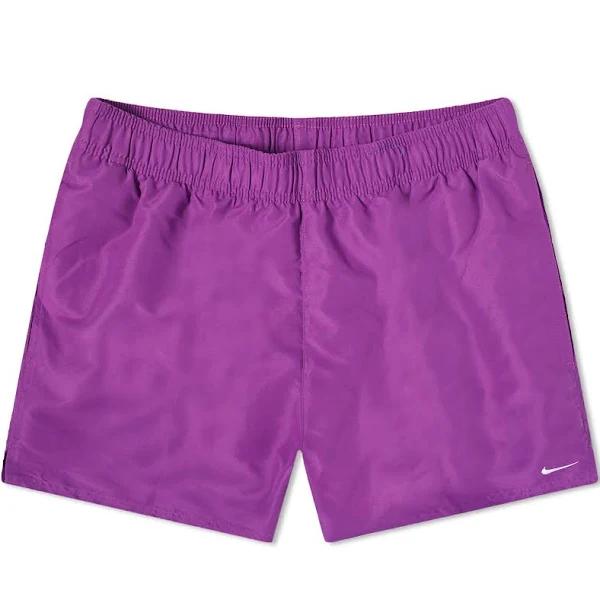 Nike Swim Men's Essential 5" Volley Shorts in Bold Berry, Size XX-Large | END. Clothing