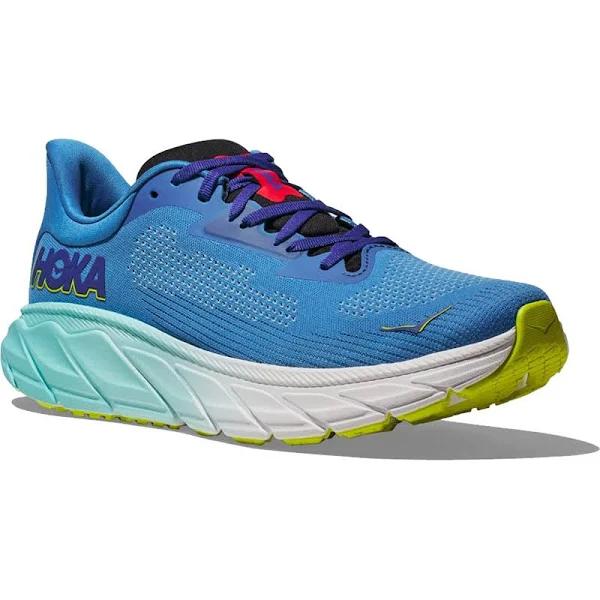 Mens Hoka Arahi 7, Virtual Blue / Cerise / 9.5