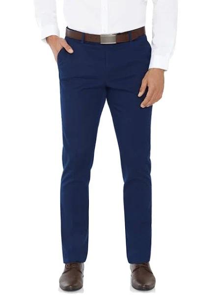 Connor Diamond Slim Stretch Dress Pant Blue 44