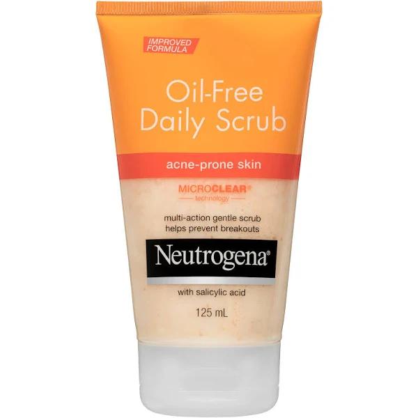 Neutrogena Oil Free Daily Acne Scrub 125ml