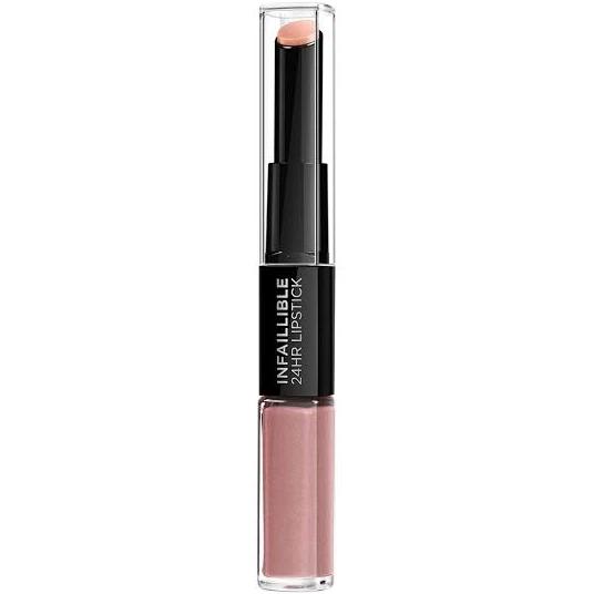 L'Oreal Paris Infallible 2-Step Lipstick - 111 Permanent Blush