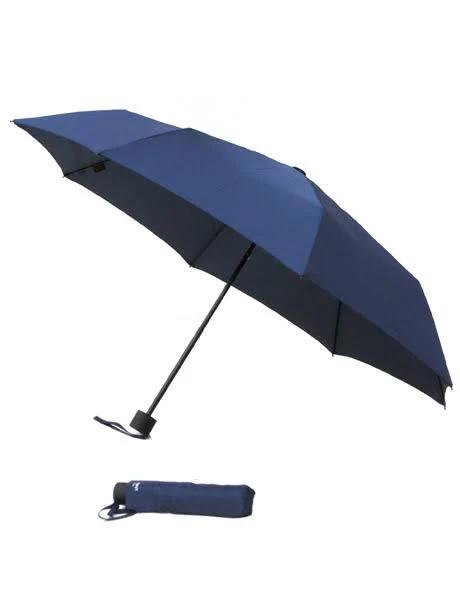 Shelta Plain Mini Maxi Umbrella Blue