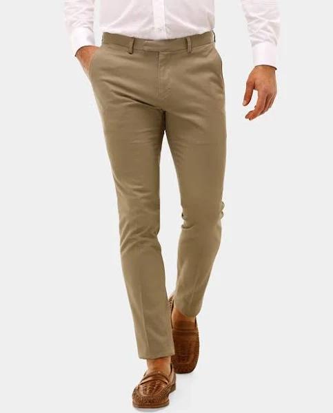 Brooksfield Cotton Stretch Tailored Chino