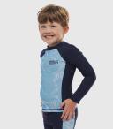 Piping Hot Long Sleeve Swim Rash Vest