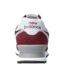 New Balance Burgundy 574 Core Sneakers