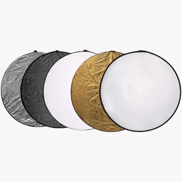 Multi Large 5-in-1 Photography Reflector Diffuser Disc (43"/110cm)