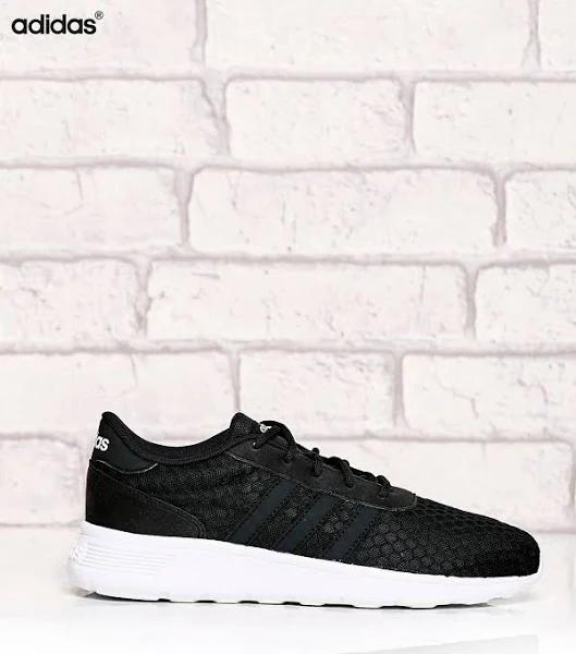 adidas-Lite Racer Shoes-Women-Core Black/Core Black/White-5