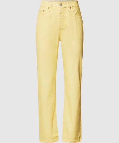 Levi ́s 501 Crop Jeans Yellow 25 / 28