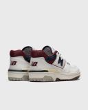 New Balance 550 White Navy NB Burgundy