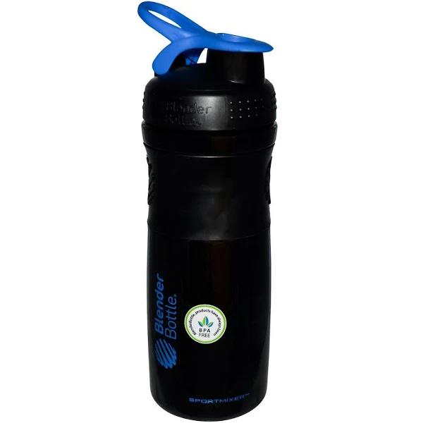 Sundesa, SportMixer Blender Bottle, Black/Blue, 28 oz