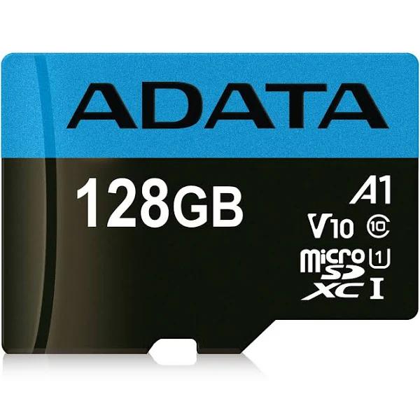 ADATA microSDXC UHS-I Class 10 128GB Premier With Adapter A1