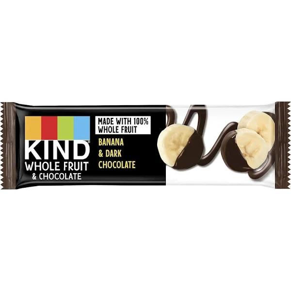 Kind Bar Pressed Fruit Bars Box Dark Chocolate Banana 12 Bars