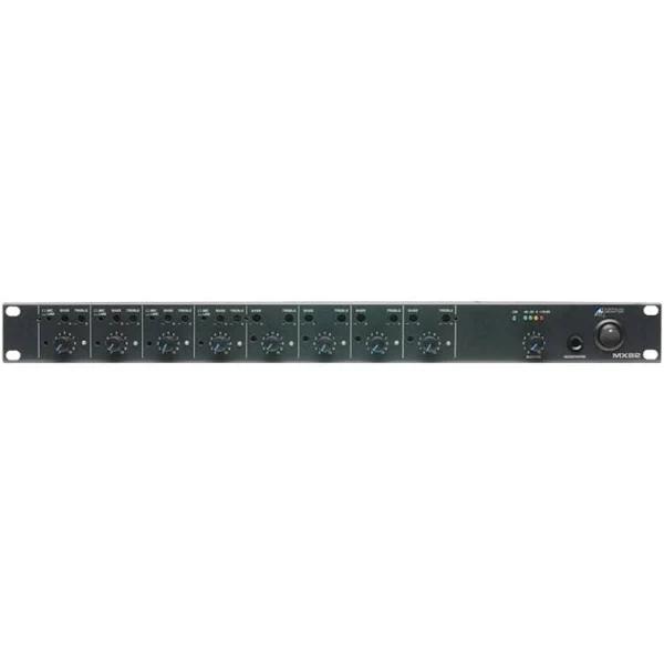 Australian Monitor MX82 8 in 2 Out Mic/Line 1RU Mixer