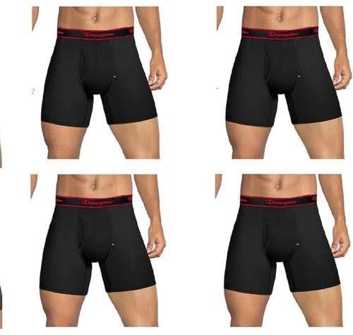 Champion Men's Elite X-Temp Boxer Briefs 4-Pack