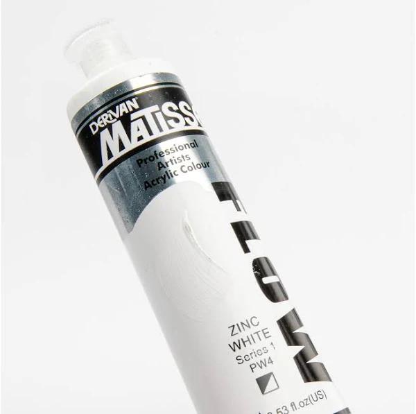 Matisse Flow Acrylic Paint Series 1 75ml Zinc White