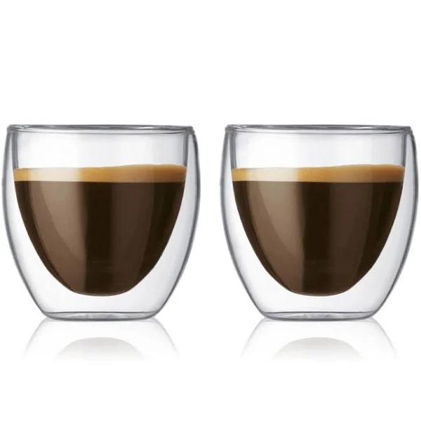 Barista Double Wall Coffee Mug - Set of 2