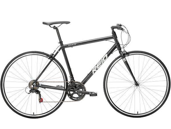 Rapid Flatbar Road Bike Black, Black / S