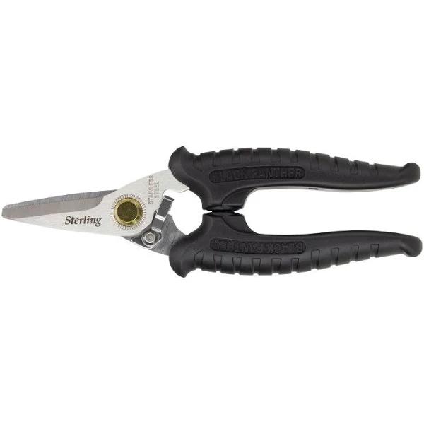 Sterling 185mm Black Panther Rounded Tip Industrial Snips - Pack of 12