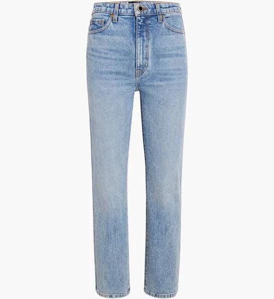 KHAITE Blue 'The Abigail Stretch' Jeans