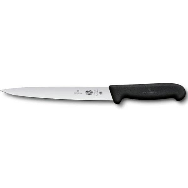 Victorinox Fibrox Flexible Blade Filleting Knife Black - 20cm