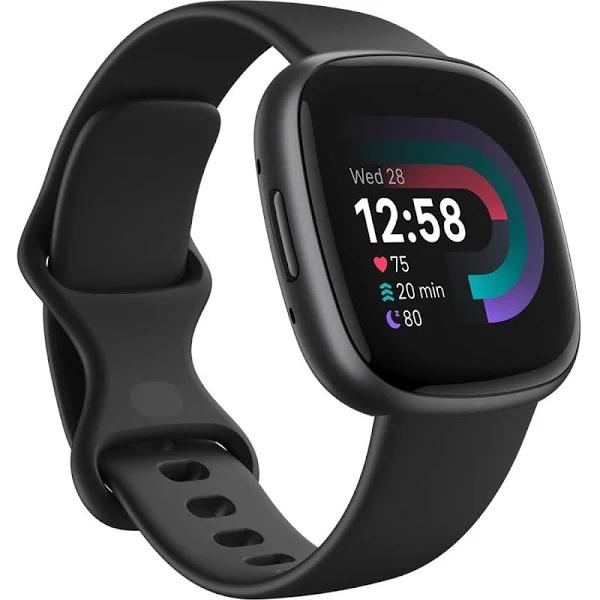 Fitbit Versa 4 Fitness Smartwatch Graphite