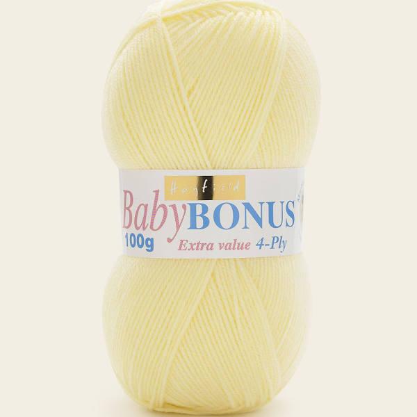 Hayfield Baby Lemon Baby Bonus 4 Ply Yarn 100 G