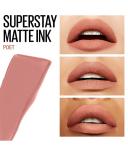 Maybelline Super Stay Matte Ink Lip Color, Fighter 75 - 5.0 ml