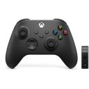 Xbox Wireless Controller Carbon Black + Wireless Adapter for Windows (Xbox Series X/S)