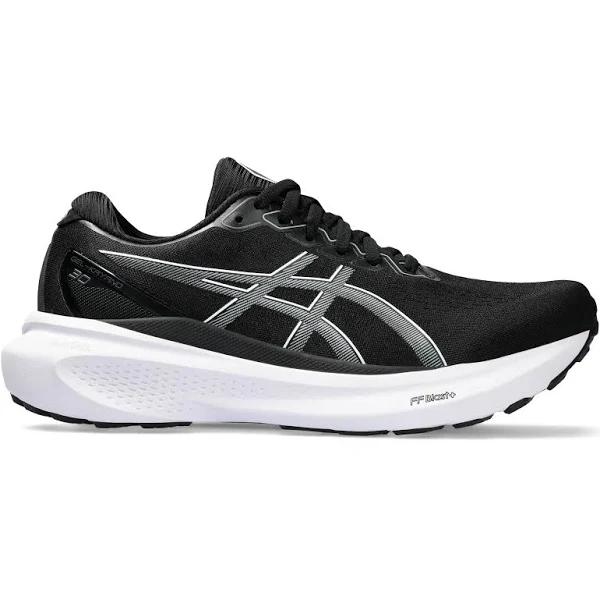 ASICS Womens Gel-Kayano 30/BLACK/SHEET Rock/8.5