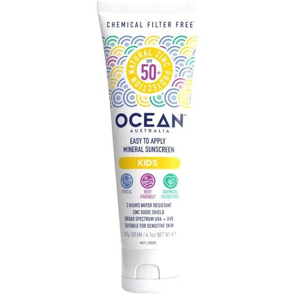 Ocean Australia Kids SPF 50+ Natural Sunscreen 120 G