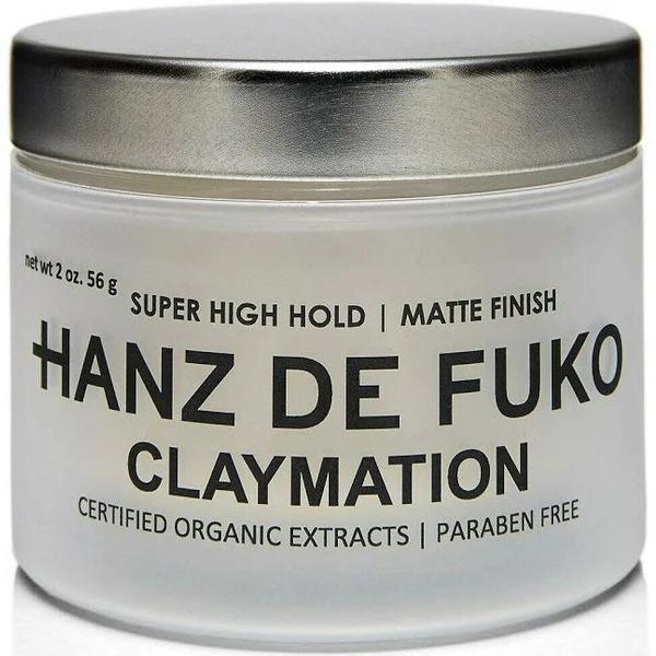 Hanz De Fuko Claymation - Premium Mens Hair Styling Clay with Matte Finish - Cruelty Free - 56g