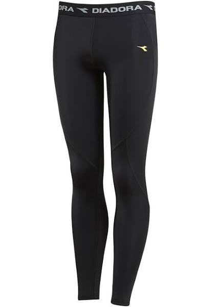 Diadora Mens Black Compression Tights GDMS1385 M