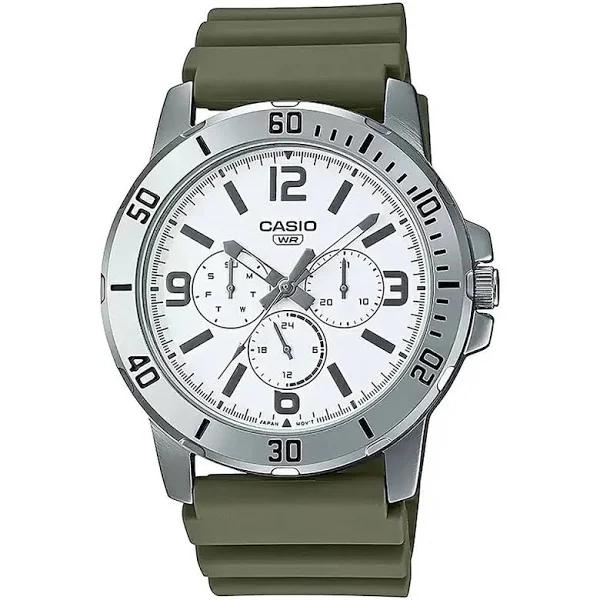 Casio Mtp-vd300-3b Collection Watch Green