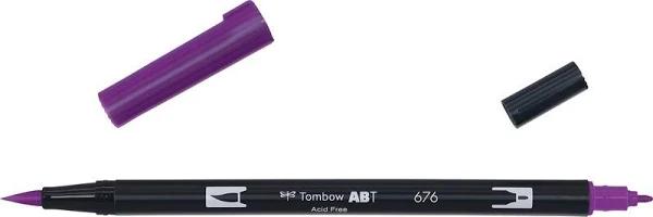 Tombow ABT-676 Royal Purple Dual Brush Pen