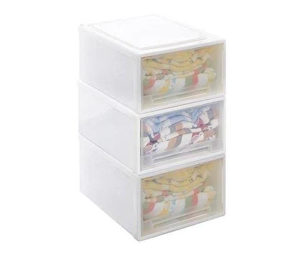 Storage Drawers Set Cabinet Tools Organiser Box Chest Drawer Plastic Stackable