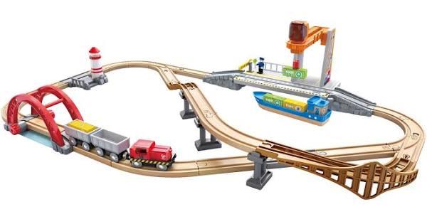 Hape Sea & Rail Cargo Transportation Set, The Nile AU